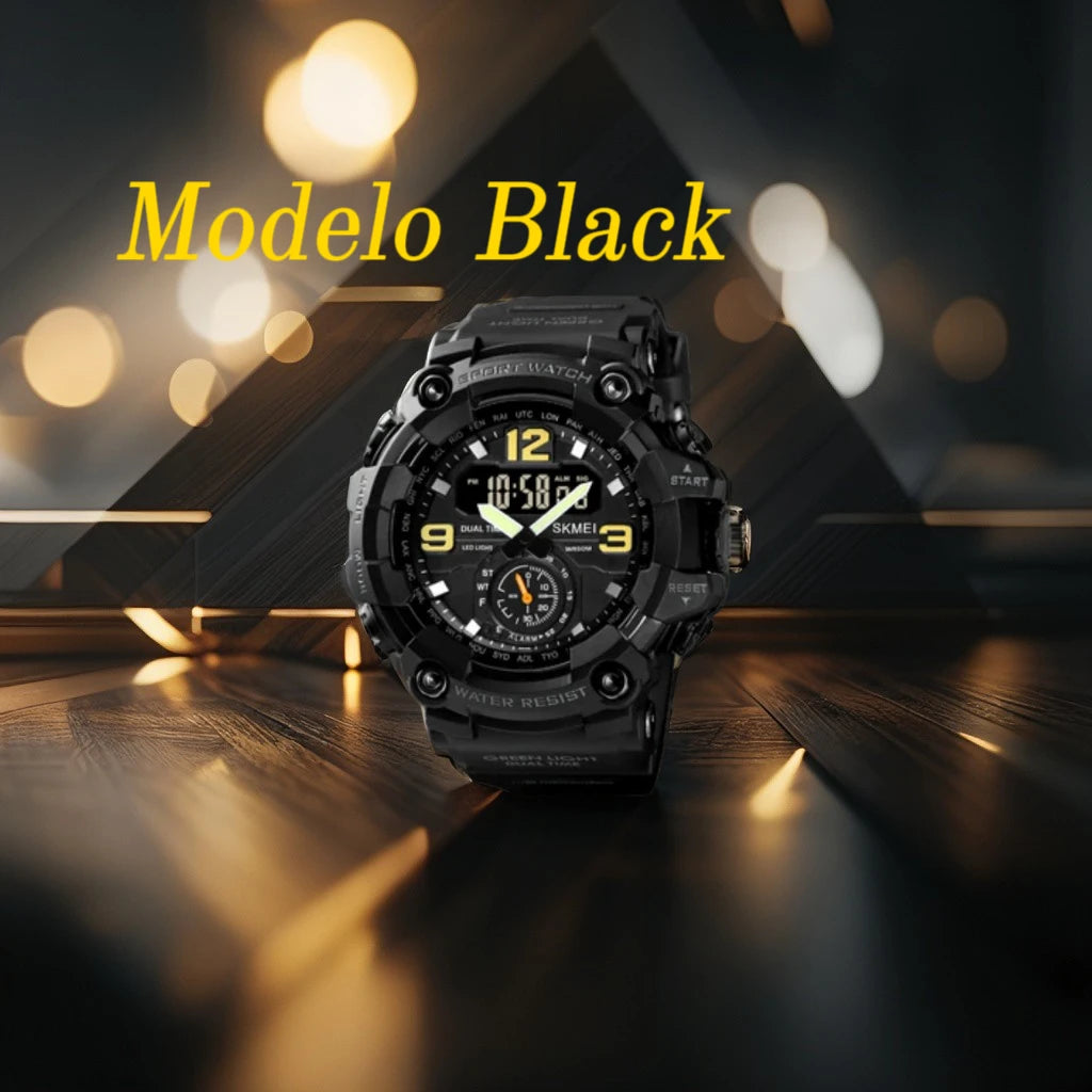 Reloj SKMEI™ – Fuerza, Precisión y Estilo para Hombres Únicos
