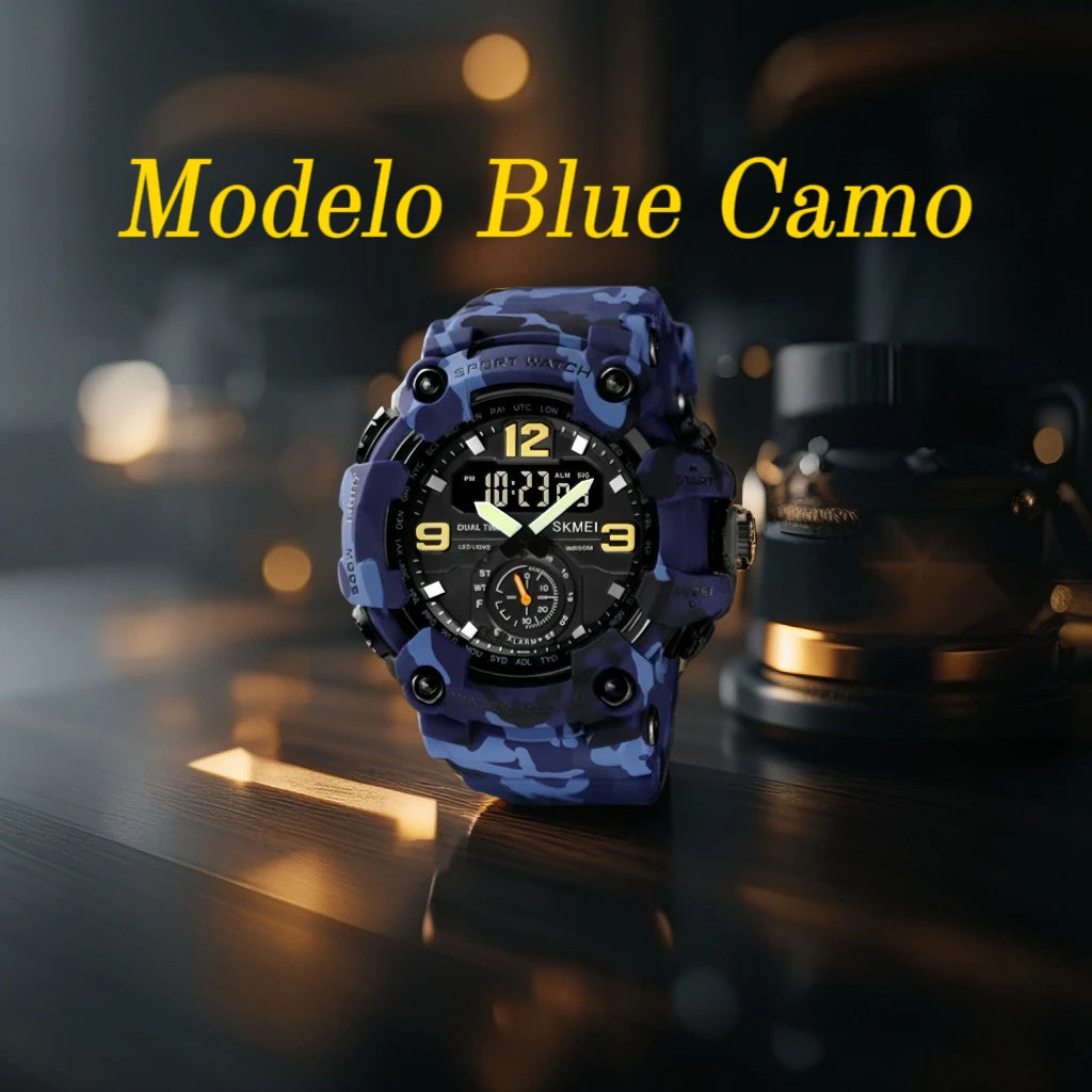 Reloj SKMEI™ – Fuerza, Precisión y Estilo para Hombres Únicos