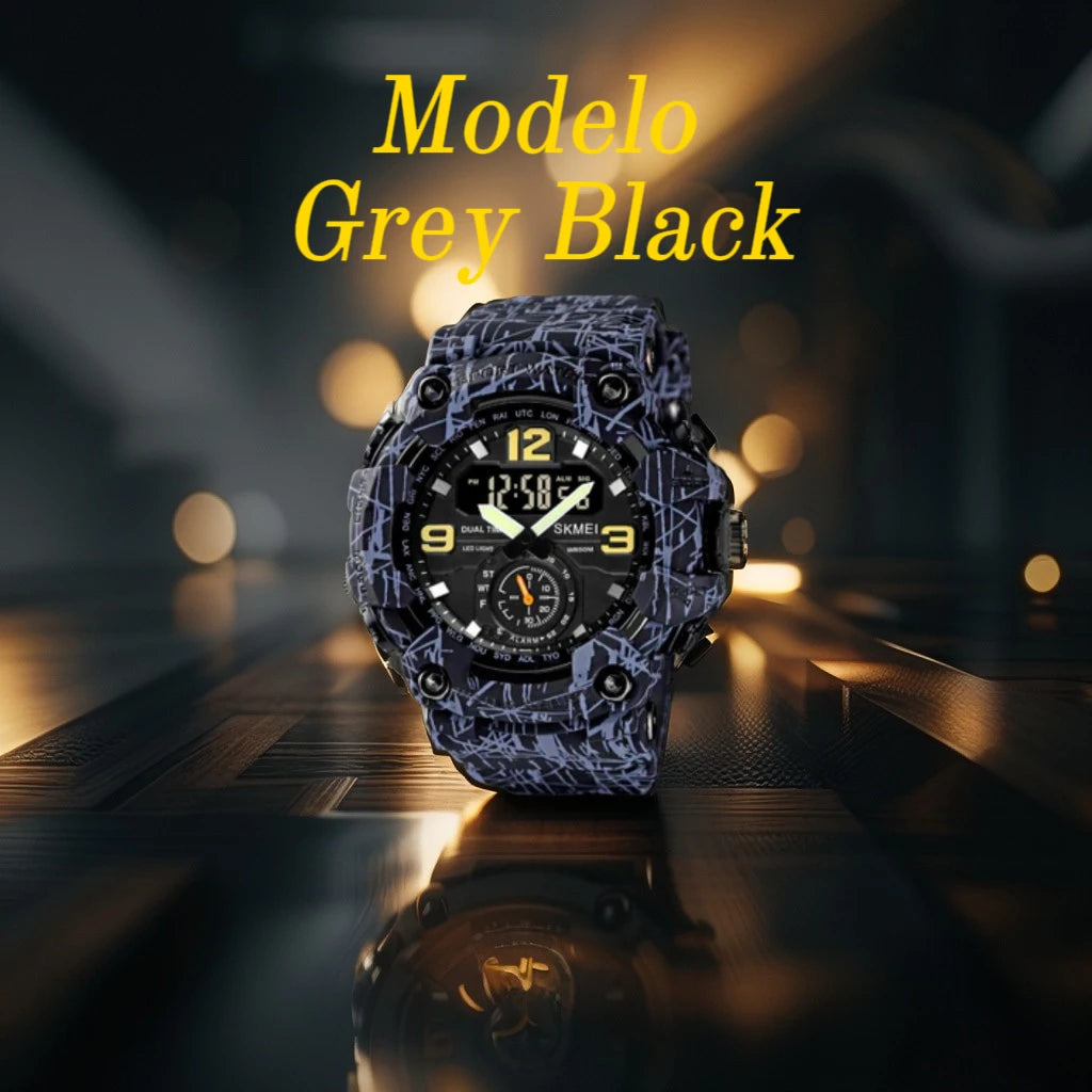 Reloj SKMEI™ – Fuerza, Precisión y Estilo para Hombres Únicos