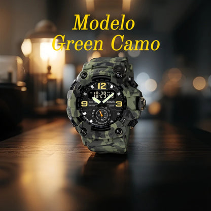 Reloj SKMEI™ – Fuerza, Precisión y Estilo para Hombres Únicos