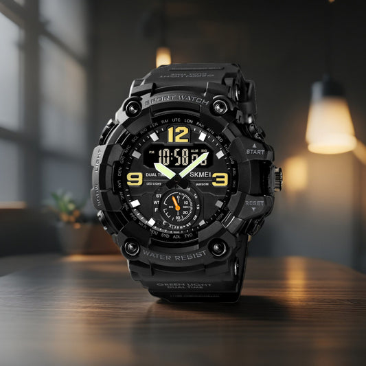 Reloj SKMEI™ – Fuerza, Precisión y Estilo para Hombres Únicos